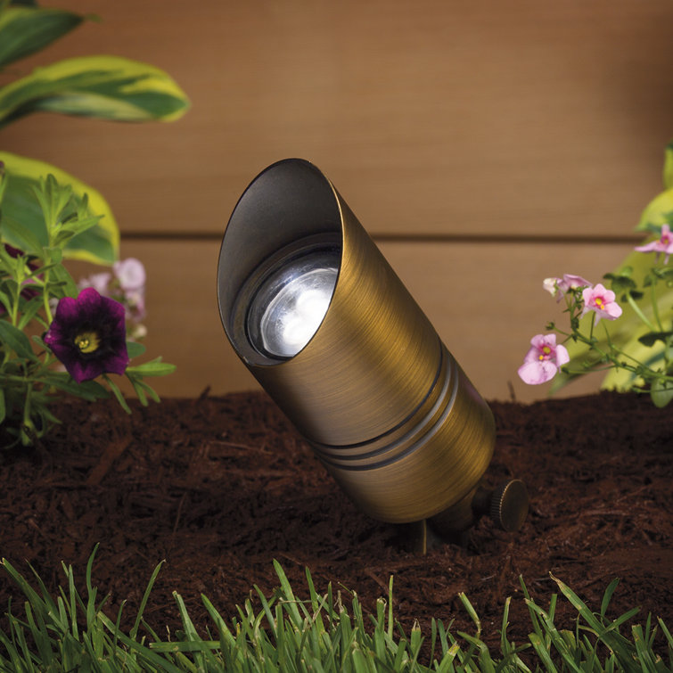 Kichler Centennial Brass Low Voltage Hardwired Configurable Landscape